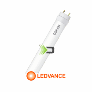 Tubo LED T8 Ledvance 18 W | 6500 K  | 1200 mm | IP20 | 3 años